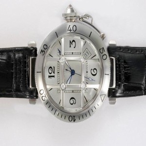Cartier Pasha de Cartier wj11932g White Dial Automatic 36mm Watch