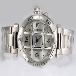 Cartier Pasha de Cartier WJ11934G 36mm Stainless Steel Case Watch