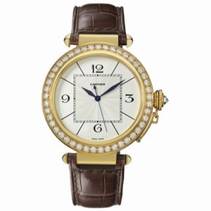 Cartier Pasha Diamond 18kt Yellow Gold Men's Watch WJ120351