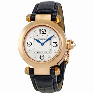 Cartier Pasha Diamond Ladies  Watch WJ11913G
