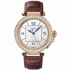 Cartier Pasha Rose Gold Diamond Men's Watch WJ120151