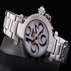 Cartier Roadster W3140008 White Dial Silver Stainless Steel Strap Watch