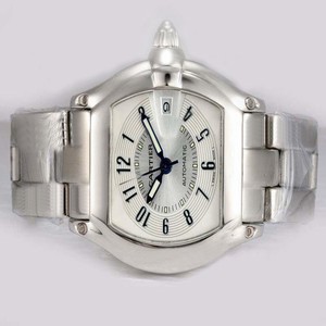 Cartier Roadster W62001V3 Mens 38mm Stainless Steel Case Watch