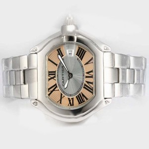 Cartier Roadster W62017V3 Stainless Steel Case 33x37mm Womens Watch