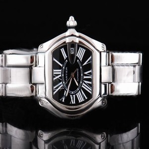 Cartier Roadster w62041v3 33x47mm Automatic Black Dial Watch
