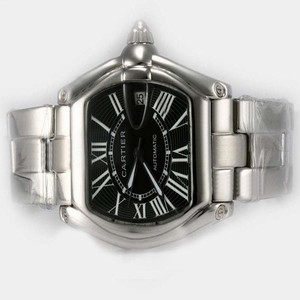 Cartier Roadster w62041v3 Stainless Steel Bezel Automatic Mens Watch