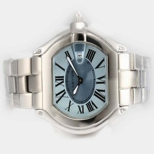 Cartier Roadster W6206007 Stainless Steel Bezel Stainless Steel Case Mens Watch