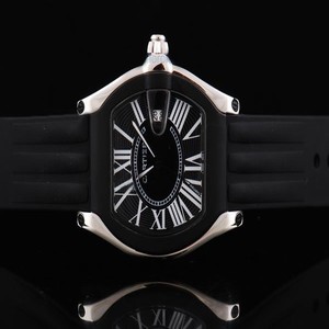 Cartier Roadster W6206018 Stainless Steel Bezel Black Dial Quartz Watch