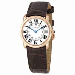 Cartier Ronde Louis 18kt Rose Gold Ladies Watch W6800151