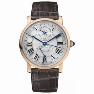 Cartier Rotonde de Cartier Perpetual Calendar Automatic 18 kt Rose Gold Men's Watch W1556217