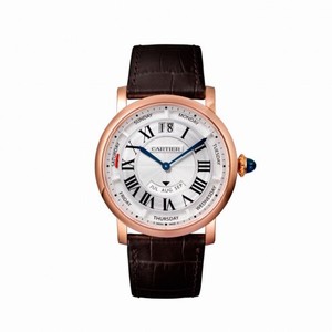 Cartier Rotonde White Dial Men's Watch WHRO0002