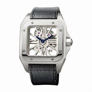 Cartier Santos 100 Skeleton Men's Watch W2020018