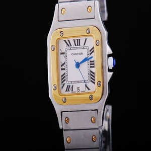 Cartier Santos 100 W200728G 29mm Stainless Steel Case Womens Watch