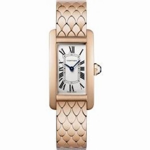 Cartier Tank Americaine Silver Dial Ladies Watch W2620031