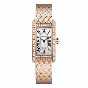 Cartier Tank Americaine Small Silver Dial Ladies Watch WB710008