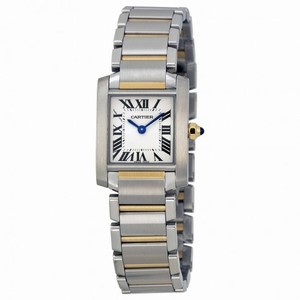 Cartier Tank Francaise 18kt Yellow Gold and Steel Ladies Watch W51007Q4