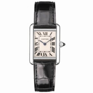 Cartier Tank Louis 18kt White Gold Men's Watch W1540956