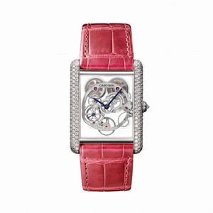 Cartier Tank Louis Skeleton Dial Ladies Watch HPI00705