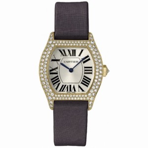 Cartier Tortue 18k Yellow Gold Ladies Watch WA504831