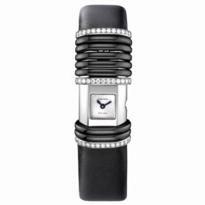 Cartier Declaration Black and Diamond Rings Ladies Watch WT0005500