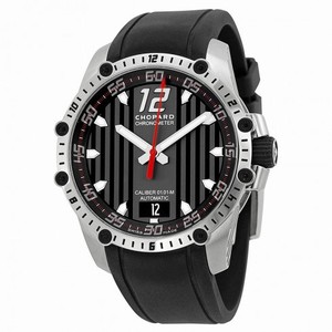 Chopard Classic Racing Superfast Automatic Black Dial Black Rubber Strap Men's Watch 168536-3001 RBK