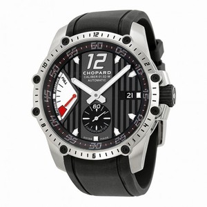 Chopard Classic Racing Superfast Automatic Black Dial Black Rubber Strap Men's Watch 168537-3001