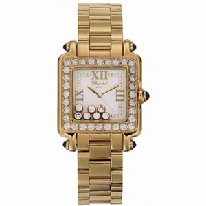 Chopard Happy Sport 18k Yellow Gold Ladies Watch 27/6770-23/11