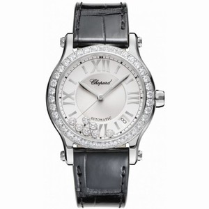 Chopard Happy Sport 36 mm Diamond Automatic Ladies Watch 278559-3003