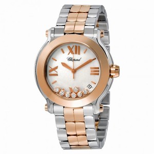 Chopard Happy Sport Diamond Ladies Watch 278488-9002