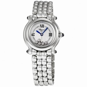 Chopard Happy Sport Diamond Steel Ladies Watch 27/8250-23