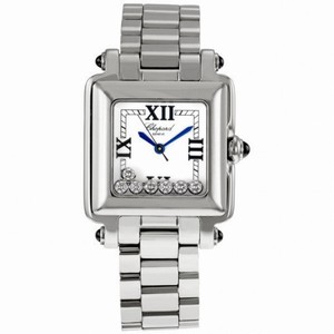 Chopard Happy Sport Diamond Steel Ladies Watch 278349-3006
