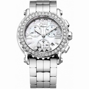 Chopard Happy Sport Mother of Pearl Chronograph Dial Mens Watch 288506-2005