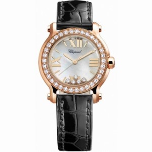 Chopard Happy Sport Mother of Pearl Dial Ladies Watch 27/4189-5005