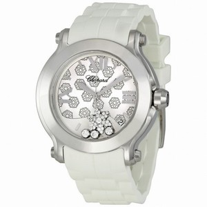 Chopard Happy Sport Snow Flake Dial Ladies Watch 278475-3015