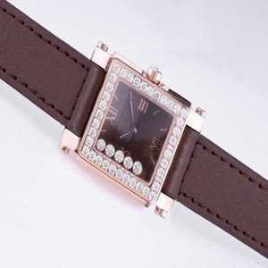 Chopard Happy Sport Square 275349-5003 Womens Quartz 27x27mm Watch