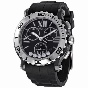 Chopard Happy Sport Steel and Diamond Ladies Watch 288515-9005