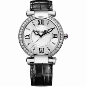 Chopard Imperiale Diamond Silver Dial Stainless Steel Ladies Watch 388532-3003
