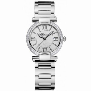 Chopard Imperiale Silver Dial Stainless Steel Ladies Watch 388541-3004