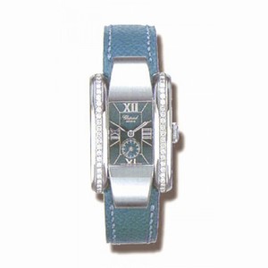 Chopard La Strada Diamond Steel Blue Ladies Watch 41/8412