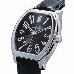 Chopard LUC 18k White Gold Black Men's Watch 16/2235
