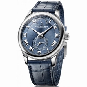Chopard L.U.C Quattro Blue Dial Platinum Men's Watch 161926-9001