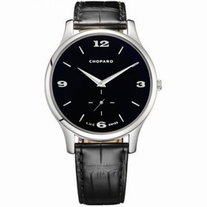 Chopard L.U.C. XPS Automatic Black Dial 18 kt White Gold Men's Watch 161920-1001