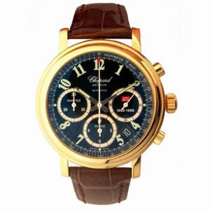 Chopard Mille Miglia 18kt Yellow Gold Brown Chronograph Men's Watch 16/1250