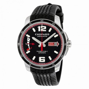 Chopard Mille Miglia GTS Power Control Black Matt Dial Black Rubber Strap Men's Watch 168566-3001