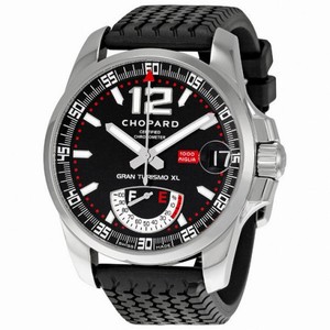 Chopard Mille Miglia Steel Black Rubber Men's Watch 168457-3001