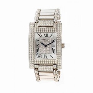 Chopard Natural Pearl-Diamond Dial StainlessSteel AutomaticLadies Watch 173451-1001
