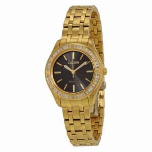 Citizen Carina Black Dial Ladies Watch EM0242-51E