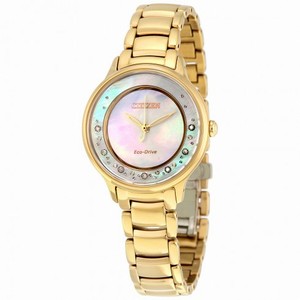 Citizen Circle of Time Eco-Drive Rose Gold-Tone Stainless Steel Ladies Watch EM0382-86D