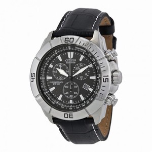Citizen Eco Drive Black Chronograph Dial Sport Men's Watch AT0810-12E