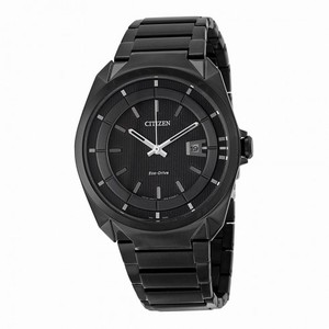 Citizen Eco Drive Black Dial Men's Watch AW1018-55E